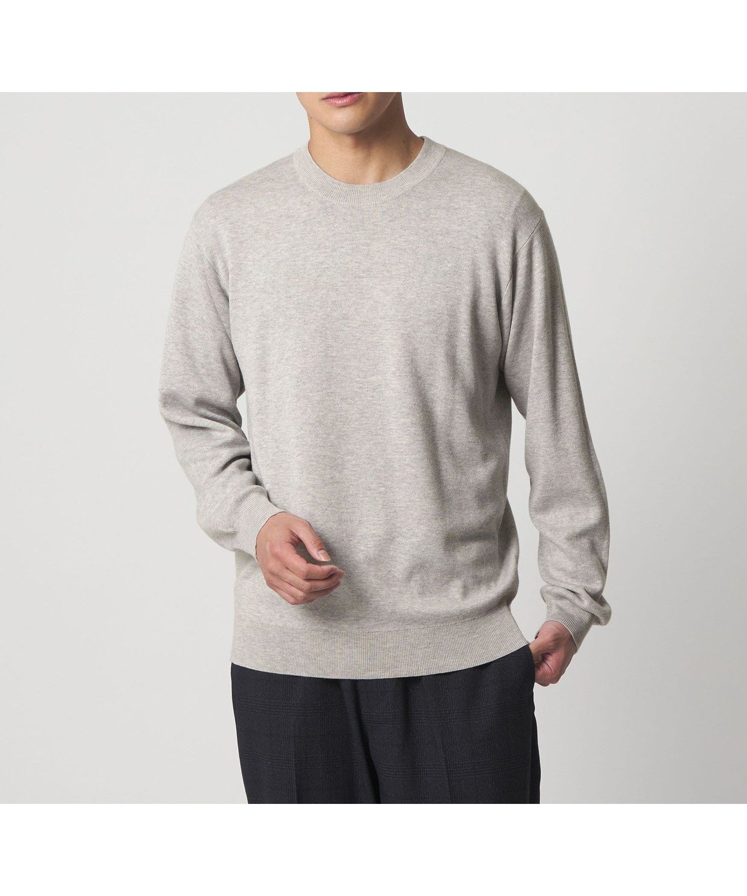 【ユナイテッドアローズ/UNITED ARROWS / MEN】のハイゲージ ミラノリブ ニット-ウォッシャブル- A DAY IN THE LIFE インテリア・キッズ・メンズ・レディースファッション・服の通販 founy(ファニー) ファッション Fashion メンズファッション Fashion for Men ウォッシャブル Machine Washable スラックス Slacks, Dress Pants デニム Denim, Jeans Material ベーシック Basic, Essential ミラノリブ Milano Rib, Milano Stitch アウトレット Outlet / Clearance おすすめ Recommended / Our Picks エレガント 上品 Elegant ビジネス 仕事 通勤 Business / Work / Commuting LT.GRAY|ID: prp329100004791104 ipo3291000000034764753