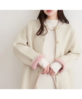 【ナチュラルクチュール/natural couture】の配色プレーティングポリニットカーデ 人気、トレンドファッション・服の通販 founy(ファニー) ファッション Fashion レディースファッション Fashion for Women トップス・カットソー Cut & Sew Tops ニット Knit Tops & Sweaters アクセサリー Fashion Accessories 春 Spring カーディガン Cardigan, Knitwear ショート Short, Short Length シルバー Silver, Metallic Silver シンプル Simple, Minimal スラックス Slacks, Dress Pants ダブル Double, Double-Breasted デニム Denim, Jeans Material フェイス Face, Facial Design フェミニン Feminine, Girly ポケット Pocket, Pocket Detail ミドル Middle Length, Mid Height 再入荷 Restock / Back in Stock エレガント 上品 Elegant 2025年 2025 2025-2026秋冬・A/W Autumn/Winter 2025–26 AW25–26 |ID:prp329100004791165