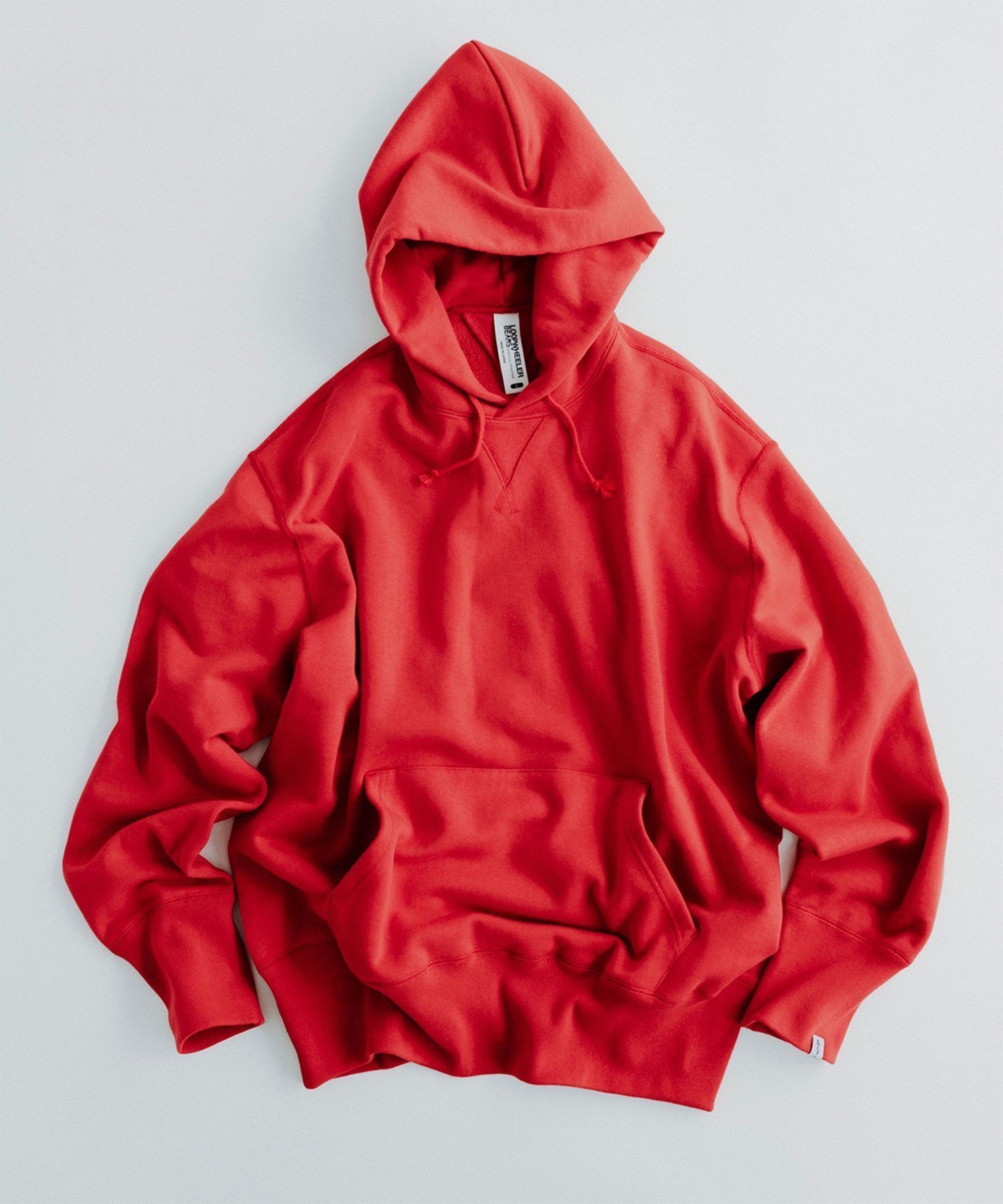 【ビームス/BEAMS / MEN】のLOOPWHEELER * BEAMS PLUS / 別注 Super Heavy Weight Sweat Pullover Hoodie インテリア・キッズ・メンズ・レディースファッション・服の通販 founy(ファニー) 　ファッション　Fashion　メンズファッション　Fashion for Men　カットソー　Cut and Sewn Top　クラシック　Classic, Timeless Style　コンパクト　Compact, Small Size　シンプル　Simple, Minimal　スウェット / スエット　Sweatshirt, Sweatwear　ボックス　Boxy, Box Shape　ポケット　Pocket, Pocket Detail　別注　Limited Edition, Custom Order　ミドル　Middle Length, Mid Height　リラックス　Relax, Relaxed Fit　RED|ID: prp329100004791187 ipo3291000000034765044