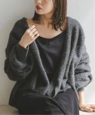 【ノーブル / スピック&スパン/NOBLE / Spick & Span】のFOX/Caファーニットカーディガン グレー|ID: prp329100004791195 ipo3291000000035073787