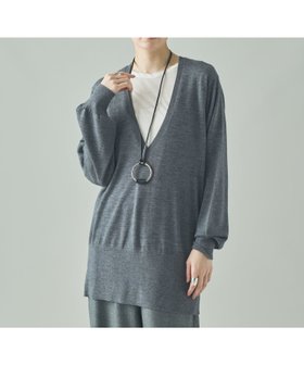 【カレンソロジー/Curensology】 ファインウールVネックプルオーバー人気、トレンドファッション・服の通販 founy(ファニー) ファッション Fashion レディースファッション Fashion for Women トップス・カットソー Cut & Sew Tops カジュアルプルオーバー・ニットトップス Pullovers & Knit Tops / Casual Pullovers Vネックトップス V-Neck Tops / V-Cut Neckline Shirts エレガント 上品 Elegant 秋 Autumn シンプル Simple, Minimal |ID:prp329100004791201