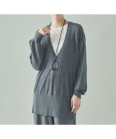 【カレンソロジー/Curensology】のファインウールVネックプルオーバー 人気、トレンドファッション・服の通販 founy(ファニー) ファッション Fashion レディースファッション Fashion for Women トップス・カットソー Cut & Sew Tops カジュアルプルオーバー・ニットトップス Pullovers & Knit Tops / Casual Pullovers Vネックトップス V-Neck Tops / V-Cut Neckline Shirts エレガント 上品 Elegant 秋 Autumn シンプル Simple, Minimal |ID:prp329100004791201