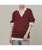 【カレンソロジー/Curensology】のファインウールVネックプルオーバー 人気、トレンドファッション・服の通販 founy(ファニー) ファッション Fashion レディースファッション Fashion for Women トップス・カットソー Cut & Sew Tops カジュアルプルオーバー・ニットトップス Pullovers & Knit Tops / Casual Pullovers Vネックトップス V-Neck Tops / V-Cut Neckline Shirts エレガント 上品 Elegant 秋 Autumn シンプル Simple, Minimal thumbnail ボルドー38|ID: prp329100004791201 ipo3291000000034765098