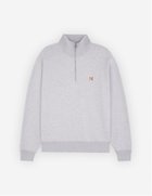 【その他のブランド/Other】の【公式】Maison Kitsune FOX HEAD PATCH COMFORT HALF ZIP SWEATSHIRT LIGHT GREY MELANGE|ID: prp329100004791202 ipo3291000000034765105