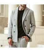 【シフォン/SHIFFON / MEN】の1PIU1UGUALE3 RELAXクラシックダブルジャケット 人気、トレンドファッション・服の通販 founy(ファニー) ファッション Fashion メンズファッション Fashion for Men カットソー Cut and Sewn Top クラシック Classic, Timeless Style スマート Smart, Elegant スラックス Slacks, Dress Pants セットアップ Set-Up, Coordinated Outfit ドレス Dress, One-Piece ハイネック High Neck, Mock Neck ミックス Mix, Mixed Style メランジ Melange, Mixed Yarn リラックス Relax, Relaxed Fit エレガント 上品 Elegant thumbnail white|ID: prp329100004791203 ipo3291000000034765107