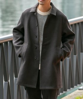 【アーバンリサーチ ロッソ/URBAN RESEARCH ROSSO / MEN】の『XLサイズあり』light meltonステンカラーコート 人気、トレンドファッション・服の通販 founy(ファニー) ファッション Fashion メンズファッション Fashion for Men クラシック Classic, Timeless Style 軽量 Lightweight, Ultra Light シューズ Shoes, Footwear シンプル Simple, Minimal スーツ Suit, Formalwear フィット Fit, Slim Fit フォーマル Formal, Dressy ポケット Pocket, Pocket Detail メルトン Melton, Heavy Wool リアル Real, Realistic リラックス Relax, Relaxed Fit A/W・秋冬 Autumn/Winter 冬 Winter / This Winter おすすめ Recommended / Our Picks エレガント 上品 Elegant 2025年 2025 2025-2026秋冬・A/W Autumn/Winter 2025–26 AW25–26 |ID:prp329100004791211