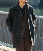 【アーバンリサーチ ロッソ/URBAN RESEARCH ROSSO / MEN】の『XLサイズあり』light meltonステンカラーコート 人気、トレンドファッション・服の通販 founy(ファニー) ファッション Fashion メンズファッション Fashion for Men クラシック Classic, Timeless Style 軽量 Lightweight, Ultra Light シューズ Shoes, Footwear シンプル Simple, Minimal スーツ Suit, Formalwear フィット Fit, Slim Fit フォーマル Formal, Dressy ポケット Pocket, Pocket Detail メルトン Melton, Heavy Wool リアル Real, Realistic リラックス Relax, Relaxed Fit A/W・秋冬 Autumn/Winter 冬 Winter / This Winter おすすめ Recommended / Our Picks エレガント 上品 Elegant 2025年 2025 2025-2026秋冬・A/W Autumn/Winter 2025–26 AW25–26 thumbnail ブラック|ID: prp329100004791211 ipo3291000000034765152