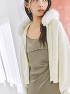 【フレイ アイディー/FRAY I.D】のフードファージップニットパーカー 人気、トレンドファッション・服の通販 founy(ファニー) ファッション Fashion レディースファッション Fashion for Women トップス・カットソー Cut & Sew Tops ニット Knit Tops & Sweaters レディースパーカー・カジュアルフーディー Casual Hoodies & Sweatshirts 軽量 Lightweight, Ultra Light ショート Short, Short Length スマート Smart, Elegant ダウン Down, Puffer フェミニン Feminine, Girly フォルム Silhouette, Form モダン Modern, Contemporary A/W・秋冬 Autumn/Winter おすすめ Recommended / Our Picks thumbnail OWHT[002]|ID: prp329100004791212 ipo3291000000034872813