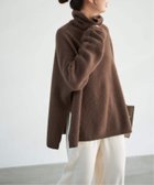 【スピック&スパン/Spick & Span】の《追加》フォックスウールミックスロングリブタートルプルオーバー ブラウン A|ID: prp329100004791216 ipo3291000000034765162