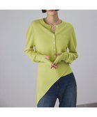 【アダム エ ロペ/ADAM ET ROPE'】の梳毛クルーネックカーディガンストールセット イエロー(80)|ID: prp329100004791221 ipo3291000000034765180