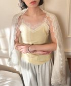 【エディット フォー ルル/edit.for LuLu】のSuperior Lace Camisole 人気、トレンドファッション・服の通販 founy(ファニー) ファッション Fashion レディースファッション Fashion for Women 2025年 2025 2025-2026秋冬・A/W Autumn/Winter 2025–26 AW25–26 おすすめ Recommended / Our Picks インナー Innerwear キャミソール Camisole, Spaghetti Strap Top スマート Smart, Elegant タンブラー Tumbler, Travel Mug レース Lace, Lace Fabric 再入荷 Restock / Back in Stock thumbnail イエロー|ID: prp329100004791279 ipo3291000000034919361