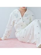 【ファーファー/FURFUR】のフラワー刺繍ジップアップフーディー IVR[003]|ID: prp329100004791331 ipo3291000000035073800