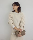 【サロン アダム エ ロペ/SALON adam et rope'】のクロップドプルオーバー-CreamyCotton /クリーミーコットン- 人気、トレンドファッション・服の通販 founy(ファニー) ファッション Fashion レディースファッション Fashion for Women トップス・カットソー Cut & Sew Tops カジュアルプルオーバー・ニットトップス Pullovers & Knit Tops / Casual Pullovers 秋 Autumn カーディガン Cardigan, Knitwear サテン Satin, Glossy Fabric シンプル Simple, Minimal セットアップ Set-Up, Coordinated Outfit デニム Denim, Jeans Material 定番 Standard, Basic Item なめらか Smooth, Silky Texture フォルム Silhouette, Form ベロア Velour, Soft Velvet ミックス Mix, Mixed Style リラックス Relax, Relaxed Fit レース Lace, Lace Fabric ロング Long, Long-Length エレガント 上品 Elegant 2026年 2026 thumbnail オフホワイト(15)|ID: prp329100004791337 ipo3291000000034881940