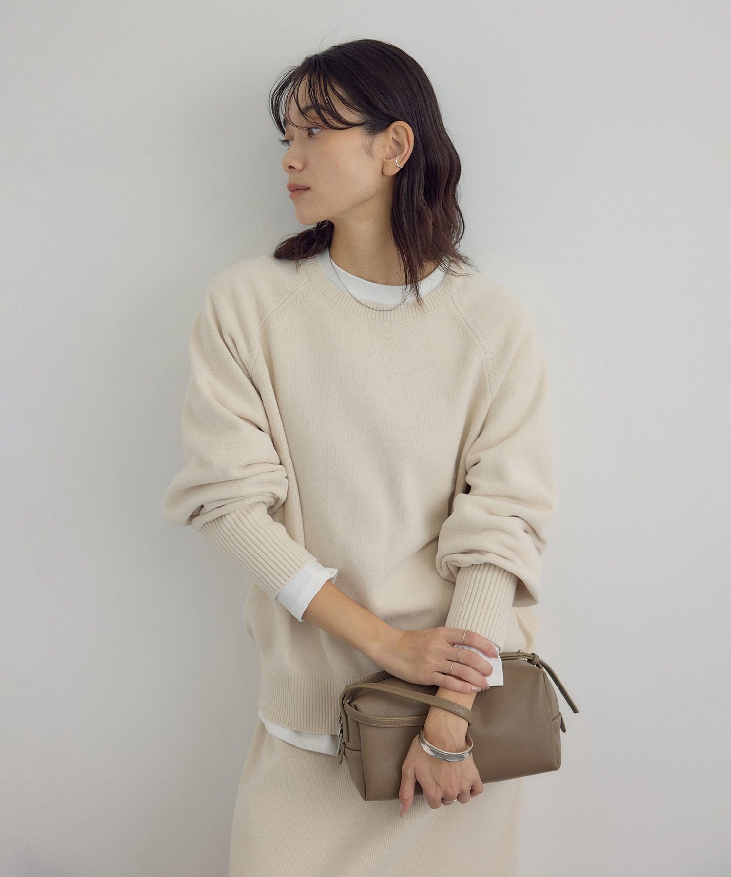 【サロン アダム エ ロペ/SALON adam et rope'】のクロップドプルオーバー-CreamyCotton /クリーミーコットン- インテリア・キッズ・メンズ・レディースファッション・服の通販 founy(ファニー) ファッション Fashion レディースファッション Fashion for Women トップス・カットソー Cut & Sew Tops カジュアルプルオーバー・ニットトップス Pullovers & Knit Tops / Casual Pullovers 秋 Autumn カーディガン Cardigan, Knitwear サテン Satin, Glossy Fabric シンプル Simple, Minimal セットアップ Set-Up, Coordinated Outfit デニム Denim, Jeans Material 定番 Standard, Basic Item なめらか Smooth, Silky Texture フォルム Silhouette, Form ベロア Velour, Soft Velvet ミックス Mix, Mixed Style リラックス Relax, Relaxed Fit レース Lace, Lace Fabric ロング Long, Long-Length エレガント 上品 Elegant 2026年 2026 オフホワイト(15)|ID: prp329100004791337 ipo3291000000034881940