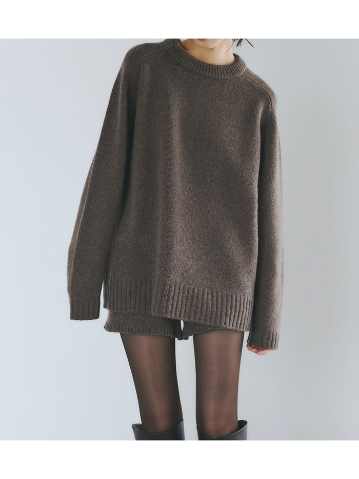 【アニュアンス/anuans】のHAMILTONウールカシミヤクルーネックプルオーバー インテリア・キッズ・メンズ・レディースファッション・服の通販 founy(ファニー) https://founy.com/ ファッション Fashion レディースファッション Fashion for Women トップス・カットソー Cut & Sew Tops カジュアルプルオーバー・ニットトップス Pullovers & Knit Tops / Casual Pullovers シンプル Simple, Minimal ベーシック Basic, Essential |ID: prp329100004791345 ipo3291000000034765633