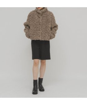 【ケービーエフ/KBF / URBAN RESEARCH】のフォルムボアジャケット 人気、トレンドファッション・服の通販 founy(ファニー) ファッション Fashion レディースファッション Fashion for Women アウター Coat / Outerwear Collection レディースジャケット・軽アウター Jackets 2025年 2025 2025-2026秋冬・A/W Autumn/Winter 2025–26 AW25–26 冬 Winter / This Winter シンプル Simple, Minimal ジャケット Jacket, Outerwear スタンド Stand Collar, Upright Stand フォルム Silhouette, Form A/W・秋冬 Autumn/Winter |ID:prp329100004791352