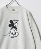 【マルカワ/MARUKAWA】のDisney ディズニー トレーナー メンズ スウェット 裏起毛 オーバーサイズ グレー系|ID: prp329100004791356 ipo3291000000034765703