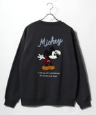 【マルカワ/MARUKAWA】のDisney ディズニー トレーナー メンズ スウェット 裏起毛 オーバーサイズ スミクロ|ID: prp329100004791356 ipo3291000000034765705