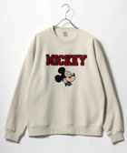 【マルカワ/MARUKAWA】のDisney ディズニー トレーナー メンズ スウェット 裏起毛 オーバーサイズ ホワイト系その他|ID: prp329100004791356 ipo3291000000034765712