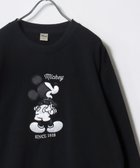 【マルカワ/MARUKAWA】のDisney ディズニー トレーナー メンズ スウェット 裏起毛 オーバーサイズ ブラック系|ID: prp329100004791356 ipo3291000000034765713