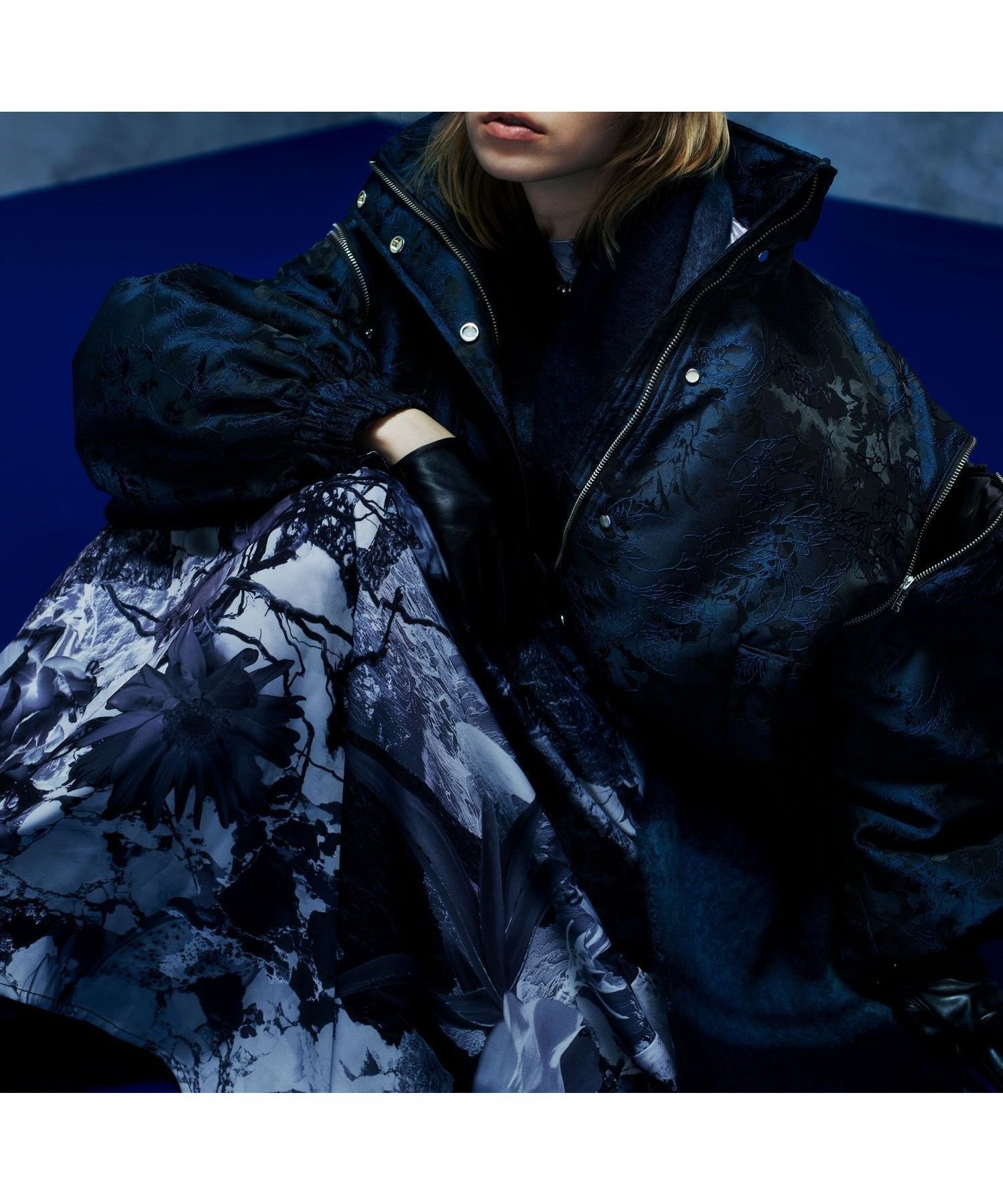 【ハレ/HARE】の2WAYエアサーマルジャガードブルゾン インテリア・キッズ・メンズ・レディースファッション・服の通販 founy(ファニー) 　ファッション　Fashion　レディースファッション　Fashion for Women　アウター　Coat / Outerwear Collection　ブルゾンジャケット・スポーティアウター　Blouson Jackets　ウェーブ　Wavy Pattern　ショート　Short, Short Length　スタンド　Stand Collar, Upright Stand　ストレート　Straight, Straight Cut　スニーカー　Sneakers, Trainers　スリム　Slim, Slim Fit　フラワー　Flower, Floral　ブルゾン　Blouson, Bomber Jacket　ベスト　Vest, Waistcoat　ベロア　Velour, Soft Velvet　マフラー　Scarf, Muffler　ワイド　Wide, Wide Fit　おすすめ　Recommended / Our Picks　ネイビー87|ID: prp329100004791367 ipo3291000000034797478