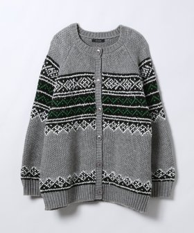 【ジーナシス/JEANASiS】の3Gフェアアイルクルーカーディガン 人気、トレンドファッション・服の通販 founy(ファニー) ファッション Fashion レディースファッション Fashion for Women トップス・カットソー Cut & Sew Tops カーディガン・羽織り Layered Style Cardigans おすすめ Recommended / Our Picks カーディガン Cardigan, Knitwear デニム Denim, Jeans Material トレンド Trend, Trending Now フレア Flare, Flared ボトム Bottoms, Lower Wear モノトーン Monotone, Black and White 今季 This Season, Current Season |ID:prp329100004791375