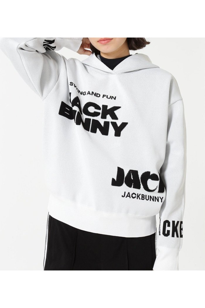 【ジャックバニー/Jack Bunny】のパイルロゴジャガードニット フーディプルオーバー インテリア・キッズ・メンズ・レディースファッション・服の通販 founy(ファニー) https://founy.com/ ファッション Fashion レディースファッション Fashion for Women トップス・カットソー Cut & Sew Tops ニット Knit Tops & Sweaters カジュアルプルオーバー・ニットトップス Pullovers & Knit Tops / Casual Pullovers おすすめ Recommended / Our Picks スウェット / スエット Sweatshirt, Sweatwear トレンド Trend, Trending Now ランダム Random, Irregular リラックス Relax, Relaxed Fit エレガント 上品 Elegant |ID: prp329100004791386 ipo3291000000034882753