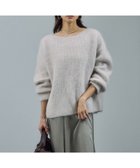 【サロン アダム エ ロペ/SALON adam et rope'】の【WEB限定】フォックスウールボリュームスリーブニット 人気、トレンドファッション・服の通販 founy(ファニー) ファッション Fashion レディースファッション Fashion for Women トップス・カットソー Cut & Sew Tops ニット Knit Tops & Sweaters ボリューム袖・フリルスリーブブラウス Voluminous & Ruffle Sleeves / Puffy Sleeve Tops カーディガン Cardigan, Knitwear サテン Satin, Glossy Fabric ストレート Straight, Straight Cut スリーブ Sleeve, Long Sleeve / Short Sleeve デニム Denim, Jeans Material トレンド Trend, Trending Now フェイス Face, Facial Design フォックス Fox, Fox Fur フォルム Silhouette, Form フロント Front, Front Design ポケット Pocket, Pocket Detail ミリタリー Military, Army Style リュクス Luxury, Elegant, High-End, Chic レース Lace, Lace Fabric A/W・秋冬 Autumn/Winter エレガント 上品 Elegant thumbnail オフホワイト(15)|ID: prp329100004791418 ipo3291000000034765946