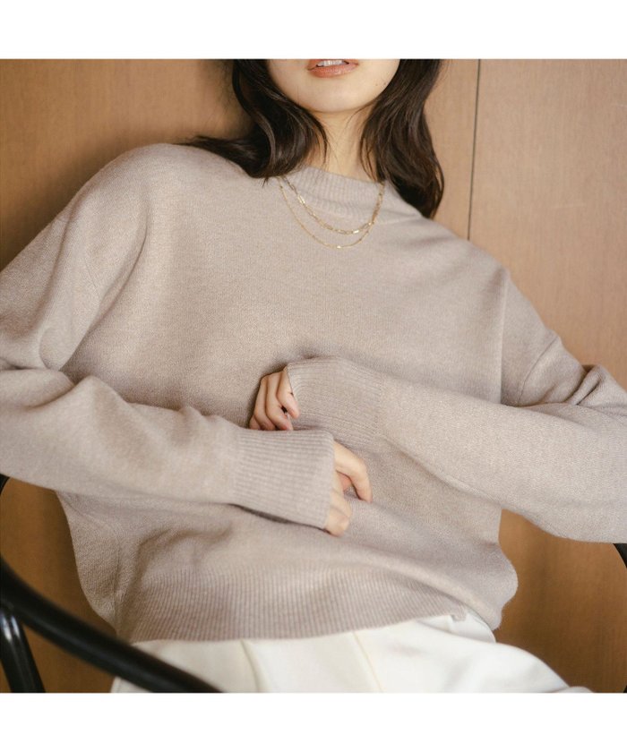 【ビーミングライフストアバイビームス/B:MING LIFE STORE by BEAMS】のアンゴラ混 ストレッチ ニット プルオーバー 25AW ロングシーズン カラーニット きれいめ シンプル 着回し インテリア・キッズ・メンズ・レディースファッション・服の通販 founy(ファニー) https://founy.com/ ファッション Fashion レディースファッション Fashion for Women トップス・カットソー Cut & Sew Tops ニット Knit Tops & Sweaters カジュアルプルオーバー・ニットトップス Pullovers & Knit Tops / Casual Pullovers アンゴラ Angora Knitwear カーゴパンツ Cargo Pants, Utility Pants カーディガン Cardigan, Knitwear ショート Short, Short Length シンプル Simple, Minimal スウェット / スエット Sweatshirt, Sweatwear ストレッチ Stretch, Stretchy Fabric タイトスカート Pencil Skirt, Tight Skirt タートルネック Turtleneck, High Neck デニム Denim, Jeans Material バランス Balance, Style Balance ブルゾン Blouson, Bomber Jacket モックネック Mock Neck, Short Turtleneck リラックス Relax, Relaxed Fit ロング Long, Long-Length 再入荷 Restock / Back in Stock おすすめ Recommended / Our Picks エレガント 上品 Elegant 2025年 2025 2025-2026秋冬・A/W Autumn/Winter 2025–26 AW25–26 |ID: prp329100004791426 ipo3291000000035078839