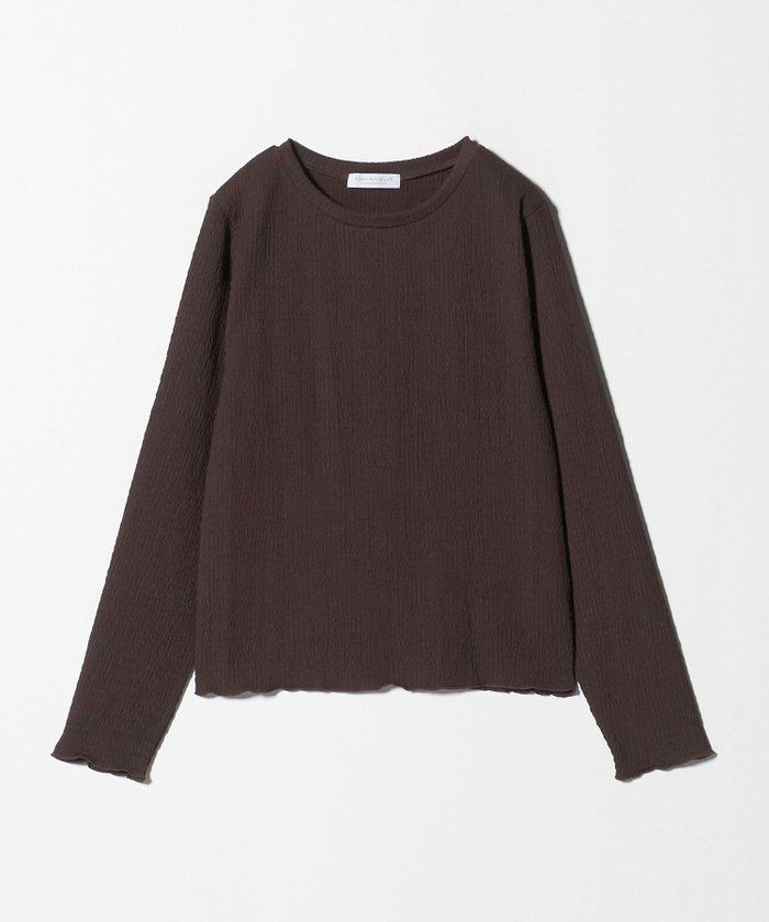 【ユナイテッドアローズ/UNITED ARROWS】のシャーリング クルーネックTシャツ A DAY IN THE LIFE インテリア・キッズ・メンズ・レディースファッション・服の通販 founy(ファニー) https://founy.com/ ファッション Fashion レディースファッション Fashion for Women トップス・カットソー Cut & Sew Tops シャツ・ブラウス・オフィスカジュアル Elegant Blouses & Button-Ups ロングTシャツ・Tシャツ Longline T-Shirts & Tees インナー Innerwear カットソー Cut and Sewn Top コンパクト Compact, Small Size シャーリング Shirring, Ruched シンプル Simple, Minimal トレンド Trend, Trending Now バランス Balance, Style Balance アウトレット Outlet / Clearance おすすめ Recommended / Our Picks ビジネス 仕事 通勤 Business / Work / Commuting |ID: prp329100004791462 ipo3291000000034766121