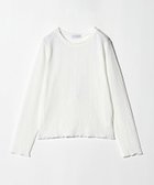 【ユナイテッドアローズ/UNITED ARROWS】のシャーリング クルーネックTシャツ A DAY IN THE LIFE OFF WHITE|ID: prp329100004791462 ipo3291000000034766123