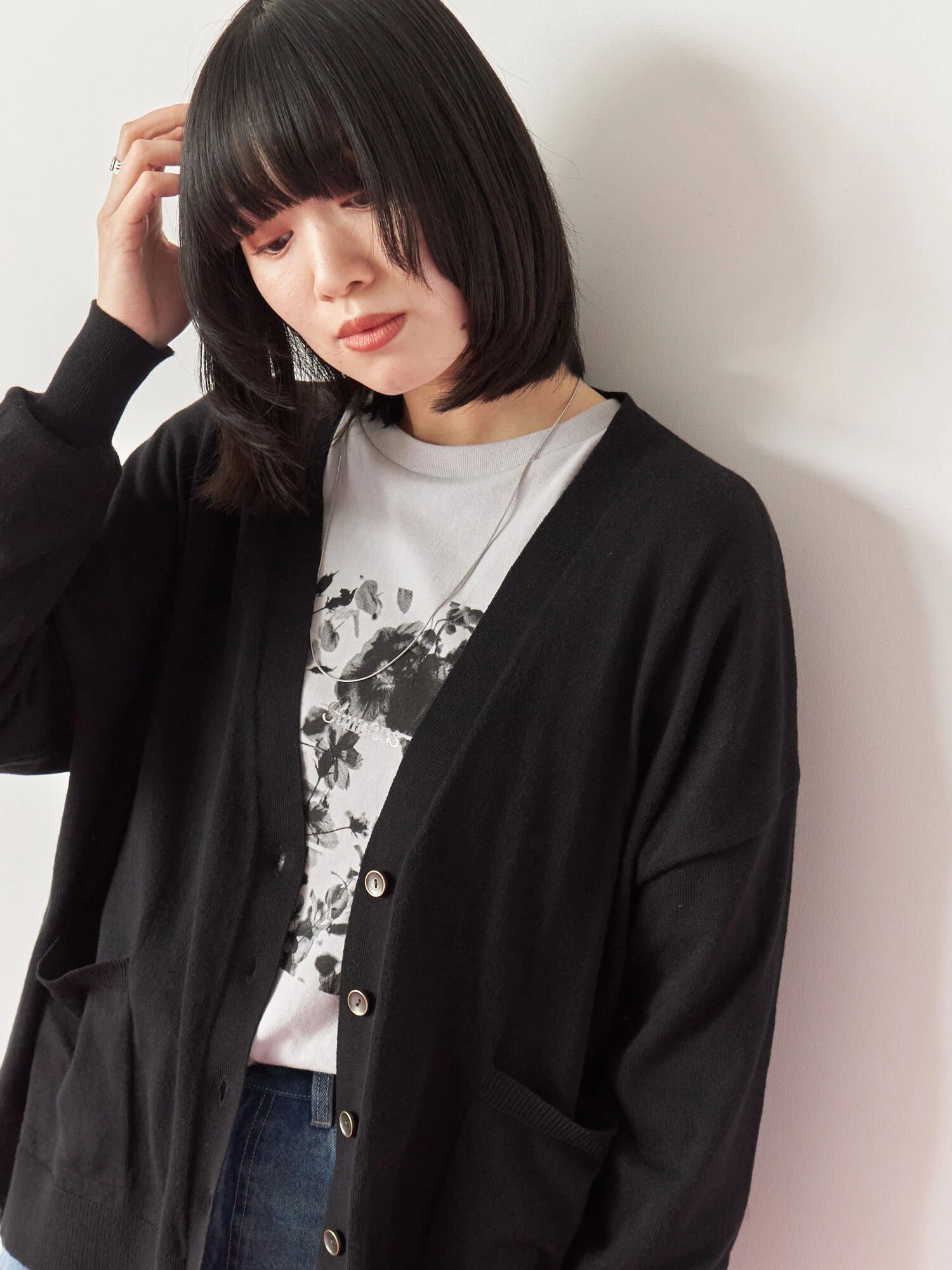 【サマンサモスモス/Samansa Mos2】のマルチスタイルVネックカーディガン 人気、トレンドファッション・服の通販 founy(ファニー) ファッション Fashion レディースファッション Fashion for Women トップス・カットソー Cut & Sew Tops カーディガン・羽織り Layered Style Cardigans Vネックトップス V-Neck Tops / V-Cut Neckline Shirts カーディガン Cardigan, Knitwear シンプル Simple, Minimal other-1|ID: prp329100004791793 ipo3291000000034768684