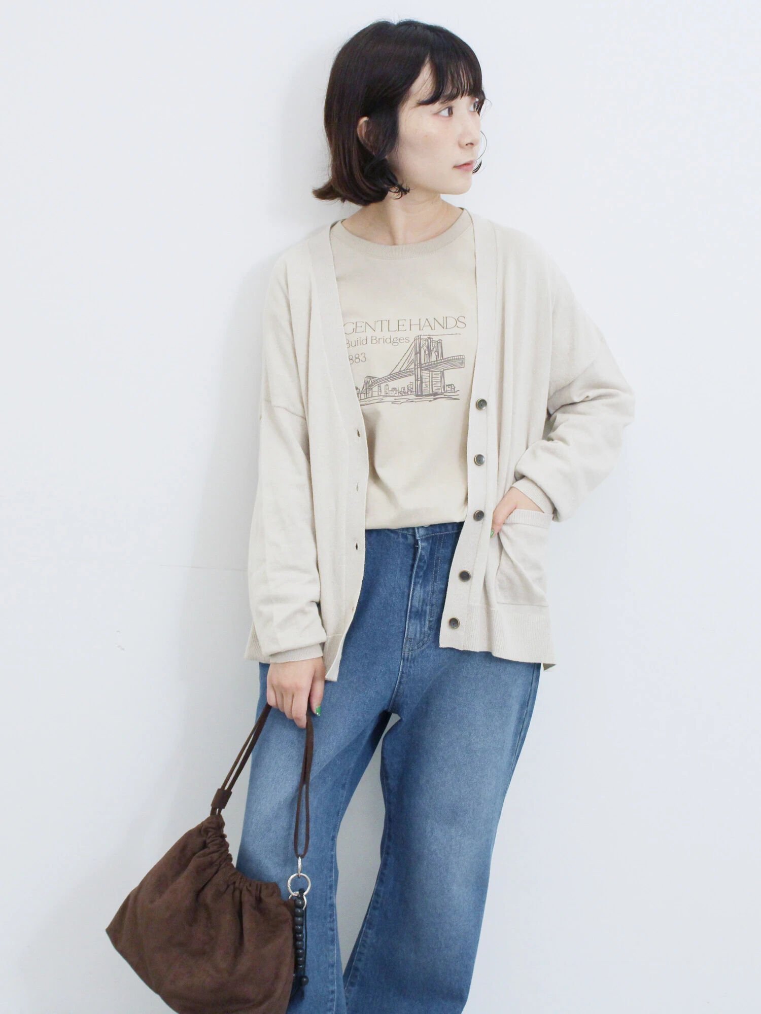 【サマンサモスモス/Samansa Mos2】のマルチスタイルVネックカーディガン インテリア・キッズ・メンズ・レディースファッション・服の通販 founy(ファニー) ファッション Fashion レディースファッション Fashion for Women トップス・カットソー Cut & Sew Tops カーディガン・羽織り Layered Style Cardigans Vネックトップス V-Neck Tops / V-Cut Neckline Shirts カーディガン Cardigan, Knitwear シンプル Simple, Minimal ライトベージュ|ID: prp329100004791793 ipo3291000000034768708