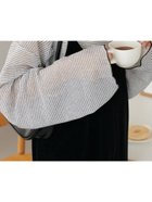 【ディスコート/Discoat】の【WEB限定】シアーボーダーロングスリーブ オフホワイト|ID: prp329100004791819 ipo3291000000034768771