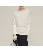 【ジーナシス/JEANASiS】のSheer Layered TEE LS グレー系その他|ID: prp329100004791829 ipo3291000000034768860