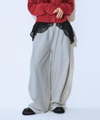 【ジーナシス/JEANASiS】の発熱保温/スウェットコクーンタックパンツ 人気、トレンドファッション・服の通販 founy(ファニー) ファッション Fashion レディースファッション Fashion for Women パンツ Pants & Trousers ジャケット Jacket, Outerwear 定番 Standard, Basic Item フラット Flat, Flat Shoes リラックス Relax, Relaxed Fit ロング Long, Long-Length thumbnail グレー|ID: prp329100004791840 ipo3291000000034892587