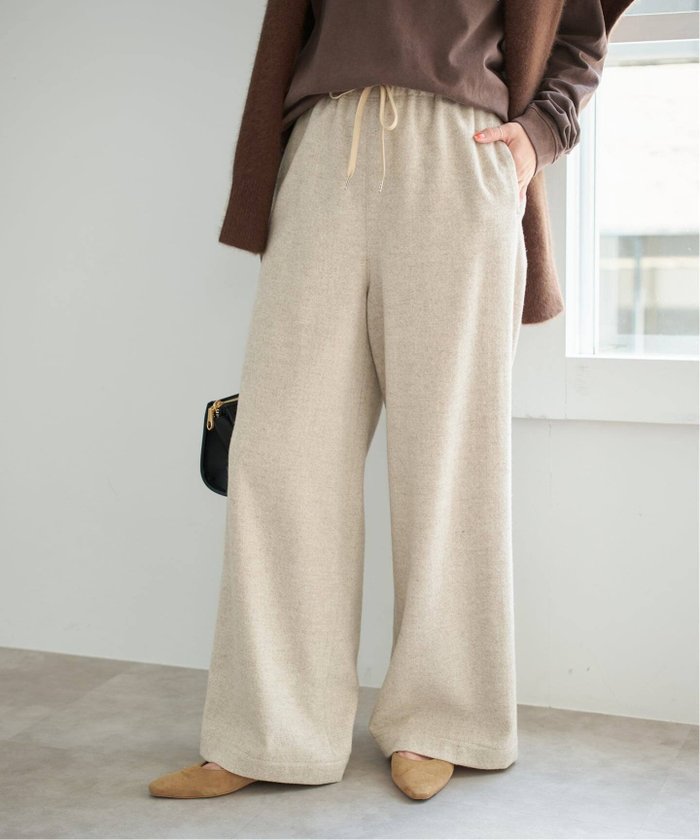 【スピック&スパン/Spick & Span】の《WEB限定 / 追加2》ツイードイージーパンツ インテリア・キッズ・メンズ・レディースファッション・服の通販 founy(ファニー) https://founy.com/ ファッション Fashion レディースファッション Fashion for Women パンツ Pants & Trousers |ID: prp329100004791861 ipo3291000000034769019