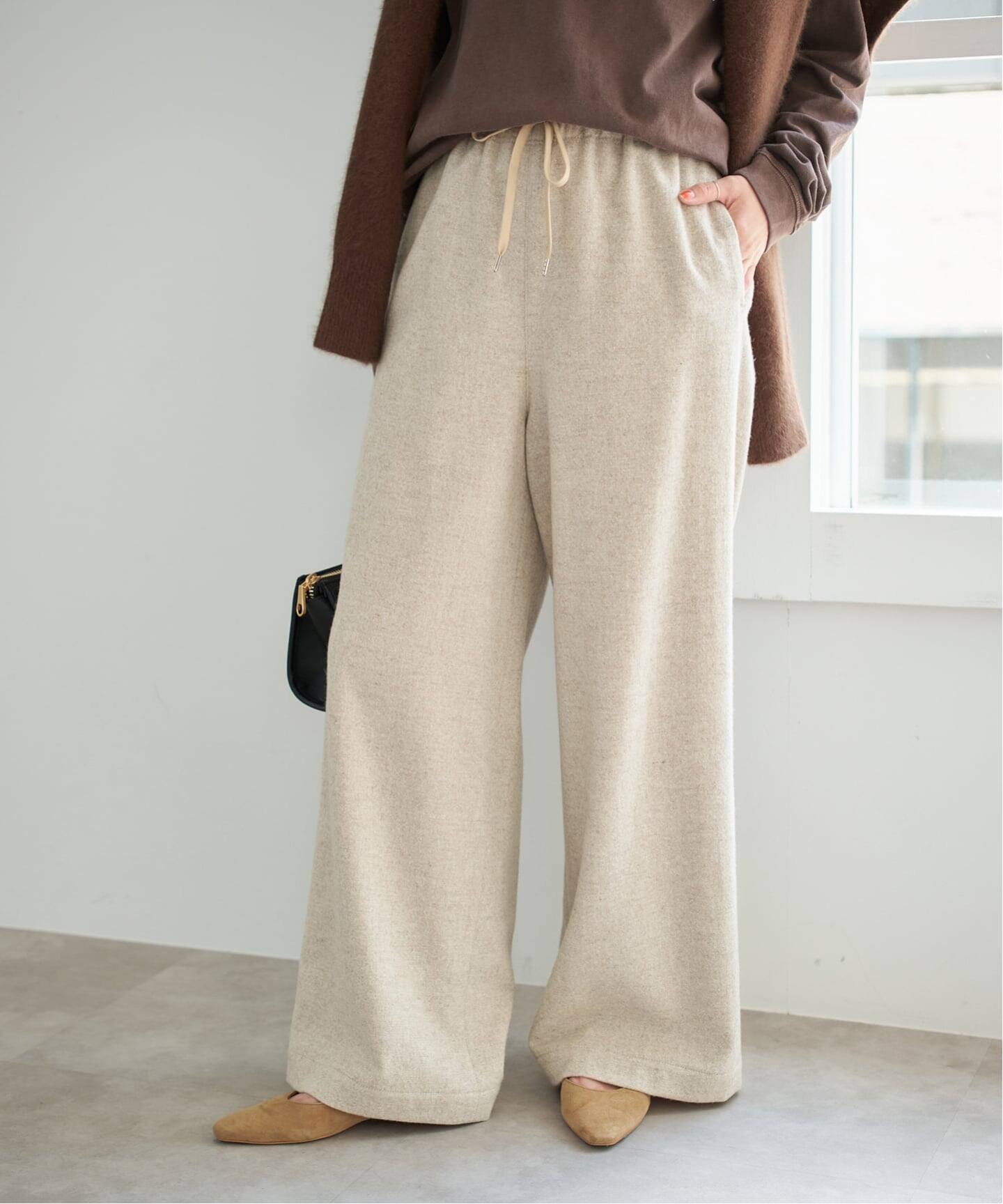 【スピック&スパン/Spick & Span】の《WEB限定 / 追加2》ツイードイージーパンツ 人気、トレンドファッション・服の通販 founy(ファニー) 　ファッション　Fashion　レディースファッション　Fashion for Women　パンツ　Pants & Trousers　 other-1|ID: prp329100004791861 ipo3291000000034769019