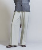 【ユナイテッドアローズ/UNITED ARROWS】のツイル バックゴム ワイドパンツ LT.GRAY|ID: prp329100004791875 ipo3291000000034769097