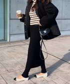 【スタイルドア/STYLEDOOR】の【冷え対策】レイヤードニットスカートパンツ 人気、トレンドファッション・服の通販 founy(ファニー) ファッション Fashion レディースファッション Fashion for Women スカート Skirts ドッキング Docking, Mixed Material レギンス Leggings, Stretch Pants thumbnail ブラック|ID: prp329100004791884 ipo3291000000034769170