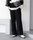 【エルーラ/Elura】のサマ見えあったかワイドパンツ 低身長サイズあり /593424 ブラック09|ID: prp329100004791891 ipo3291000000035159878