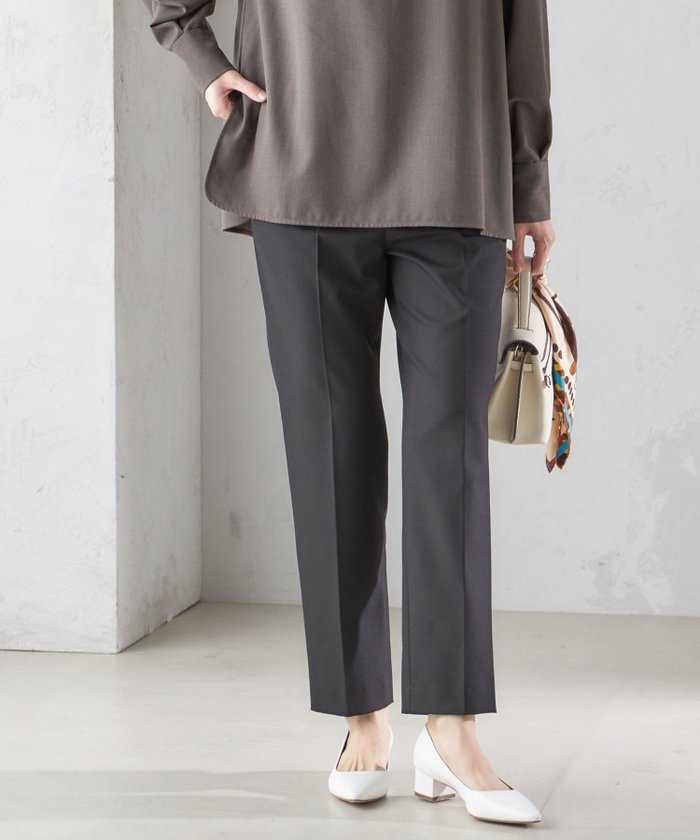 【シップス フォー ウィメン/SHIPS】の手洗い可能 裏起毛 スリム テーパード パンツ インテリア・キッズ・メンズ・レディースファッション・服の通販 founy(ファニー) https://founy.com/ ファッション Fashion レディースファッション Fashion for Women パンツ Pants & Trousers ストレッチ Stretch, Stretchy Fabric スニーカー Sneakers, Trainers スリム Slim, Slim Fit ツイル Twist, Twisted Detail テーパード Tapered, Tapered Pants ベーシック Basic, Essential |ID: prp329100004791894 ipo3291000000034769255