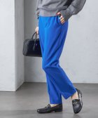 【シップス フォー ウィメン/SHIPS】の手洗い可能 裏起毛 スリム テーパード パンツ ブルー|ID: prp329100004791894 ipo3291000000034769261