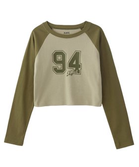【エックスガール/X-girl】のNUMBERING RAGLAN L/S BABY TEE 【X-girl】 人気、トレンドファッション・服の通販 founy(ファニー) ファッション Fashion レディースファッション Fashion for Women コンパクト Compact, Small Size ストレッチ Stretch, Stretchy Fabric デニム Denim, Jeans Material 定番 Standard, Basic Item 長袖 Long Sleeve, Full Sleeve プリント Print, Printed Pattern ロング Long, Long-Length おすすめ Recommended / Our Picks |ID:prp329100004791905