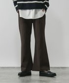 【グローバルワーク/GLOBAL WORK】のあったかフレアパンツ/611253 人気、トレンドファッション・服の通販 founy(ファニー) ファッション Fashion レディースファッション Fashion for Women パンツ Pants & Trousers カットソー Cut and Sewn Top ギャザー Gathered, Ruffled ジャケット Jacket, Outerwear スウェット / スエット Sweatshirt, Sweatwear トレンド Trend, Trending Now フレア Flare, Flared フロント Front, Front Design ポケット Pocket, Pocket Detail メランジ Melange, Mixed Yarn リラックス Relax, Relaxed Fit 楽ちん Easy Fit, Comfortable おすすめ Recommended / Our Picks thumbnail ブラウン58|ID: prp329100004791908 ipo3291000000034880430