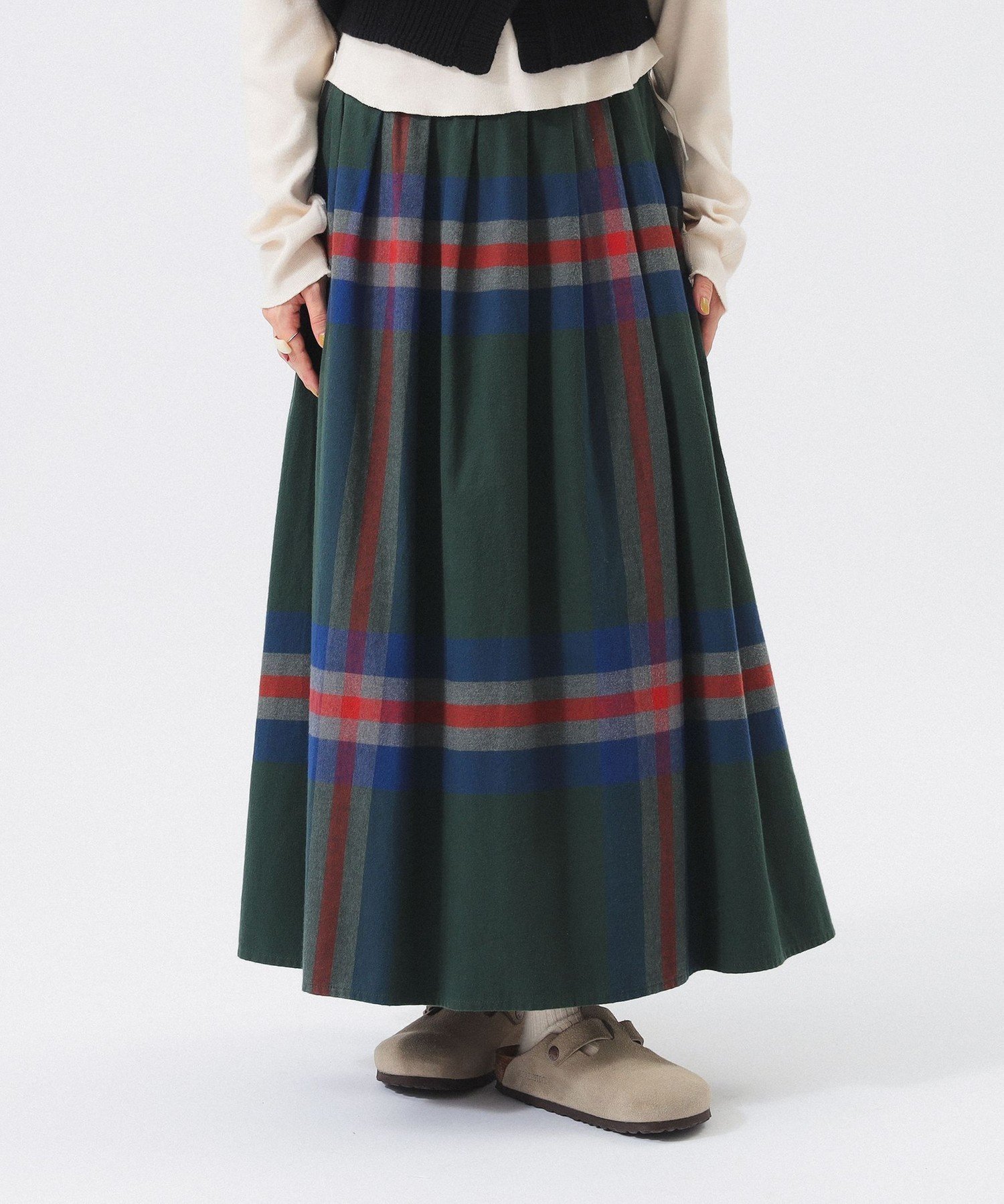 【ビームス ウイメン/BEAMS】の【12/4新規値下げ】【ロングヒット】ビッグ タータン スカート 25AW インテリア・キッズ・メンズ・レディースファッション・服の通販 founy(ファニー) ファッション Fashion レディースファッション Fashion for Women スカート Skirts チェック Check, Plaid, Tartan 定番 Standard, Basic Item バランス Balance, Style Balance ビッグ Big, Oversized ポケット Pocket, Pocket Detail ロング Long, Long-Length 楽ちん Easy Fit, Comfortable おすすめ Recommended / Our Picks エレガント 上品 Elegant 2025年 2025 2025-2026秋冬・A/W Autumn/Winter 2025–26 AW25–26 D.GRN|ID: prp329100004791925 ipo3291000000034769499