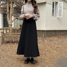 【ココモモ/COCOMOMO】の裏起毛 ロングスカート ふわふわ裏起毛スカート あったか ロング マキシ スカート 人気、トレンドファッション・服の通販 founy(ファニー) ファッション Fashion レディースファッション Fashion for Women スカート Skirts ロングスカート Long Skirts / Maxi & Midi Skirts シンプル Simple, Minimal パープル Purple, Violet フレア Flare, Flared ブランケット Blanket, Throw Blanket マキシ Maxi, Full Length レギュラー Regular, Standard Fit ロング Long, Long-Length 冬 Winter / This Winter thumbnail レギュラー丈・ブラック|ID: prp329100004791935 ipo3291000000034769588