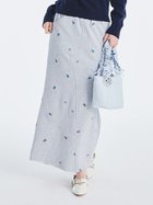 【ファーファー/FURFUR】のフラワー刺繍スウェットスカート 人気、トレンドファッション・服の通販 founy(ファニー) ファッション Fashion レディースファッション Fashion for Women スカート Skirts スマート Smart, Elegant デニム Denim, Jeans Material フラワー Flower, Floral マーメイド Mermaid, Fishtail Silhouette ロング Long, Long-Length thumbnail GRY[006]|ID: prp329100004791938 ipo3291000000035167639