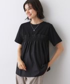 【デッサン/Dessin】の【洗える】ビスチェ風ドッキングカットソー ブラック|ID: prp329100004791939 ipo3291000000034769636