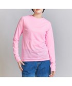 【ユナイテッドアローズ/UNITED ARROWS】のコットンナイロン天竺 シアー クルーネック Tシャツ PINK|ID: prp329100004791948 ipo3291000000034902855